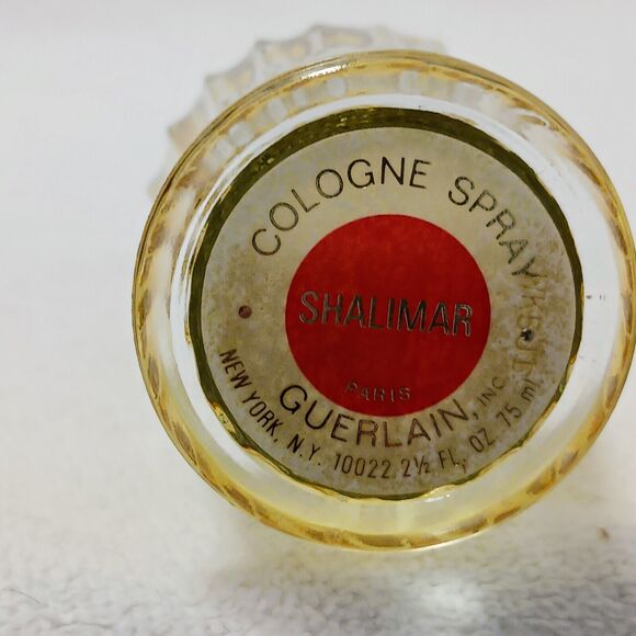 VNT 1983 Guerlain Shalimar Bottle w Box Spray Cologne 2.5 OZ 75 ml Full Collect - Picture 3 of 15